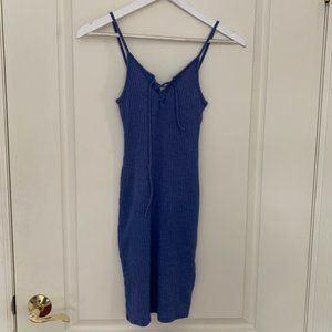 Blue Topshop Bodycon Dress